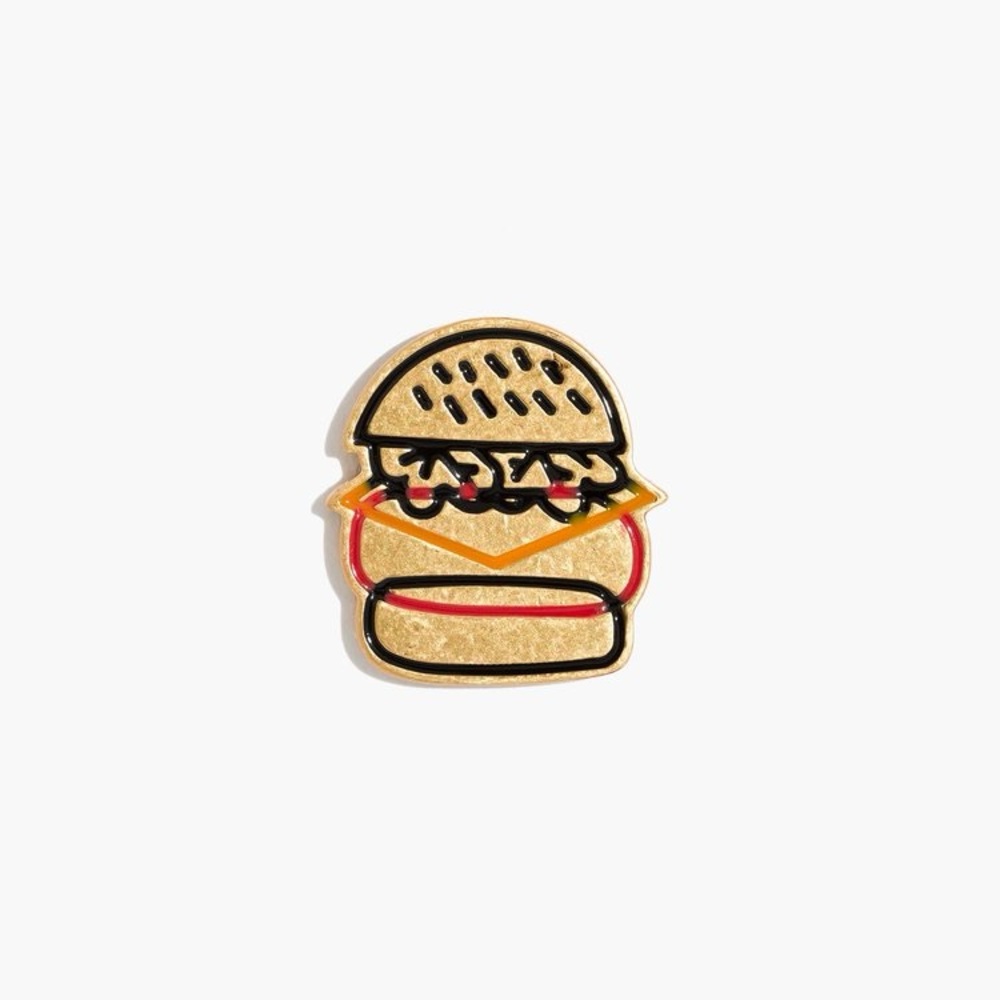 New Madewell & Joey Pasko Burger Pin